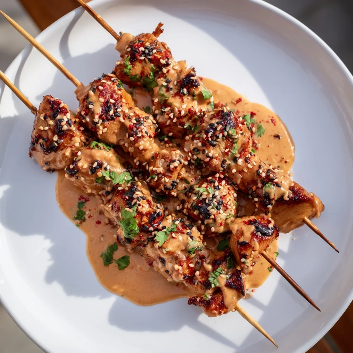 Perfect for weeknights or parties, these American-Asian fusion skewers are gluten-free and delightfully juicy.