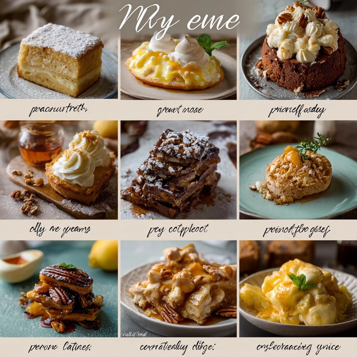 Festive holiday dessert table showcasing easy Easter treats with bright spring colors and playful decorations