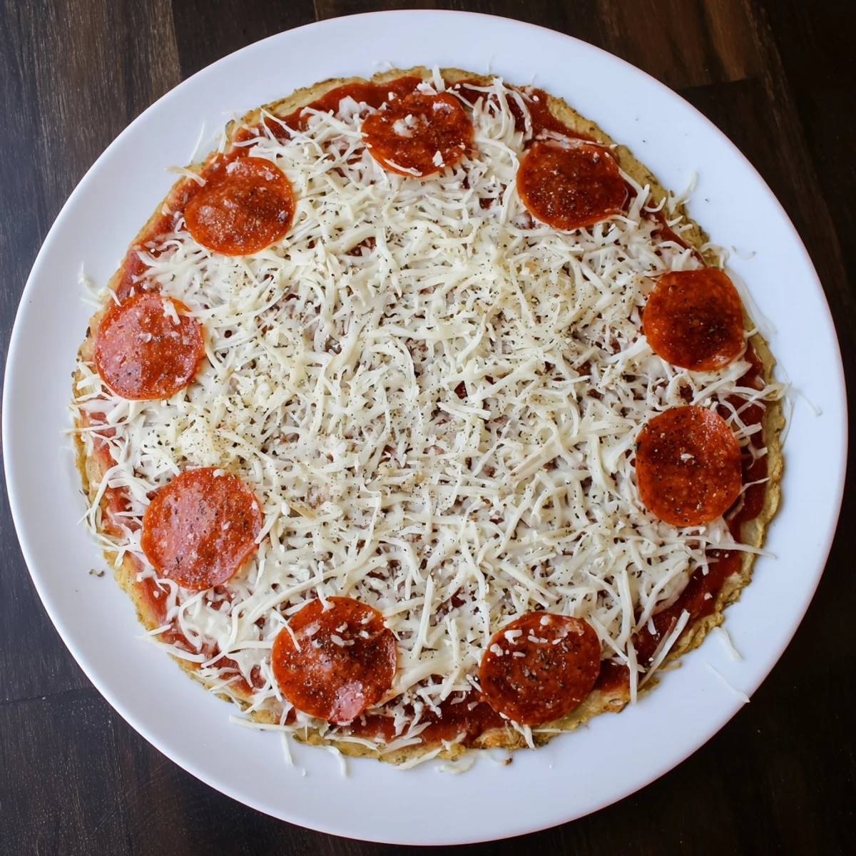 Sliced Pizza Hut style pan pizza showing chewy interior beneath golden brown cheesy crust