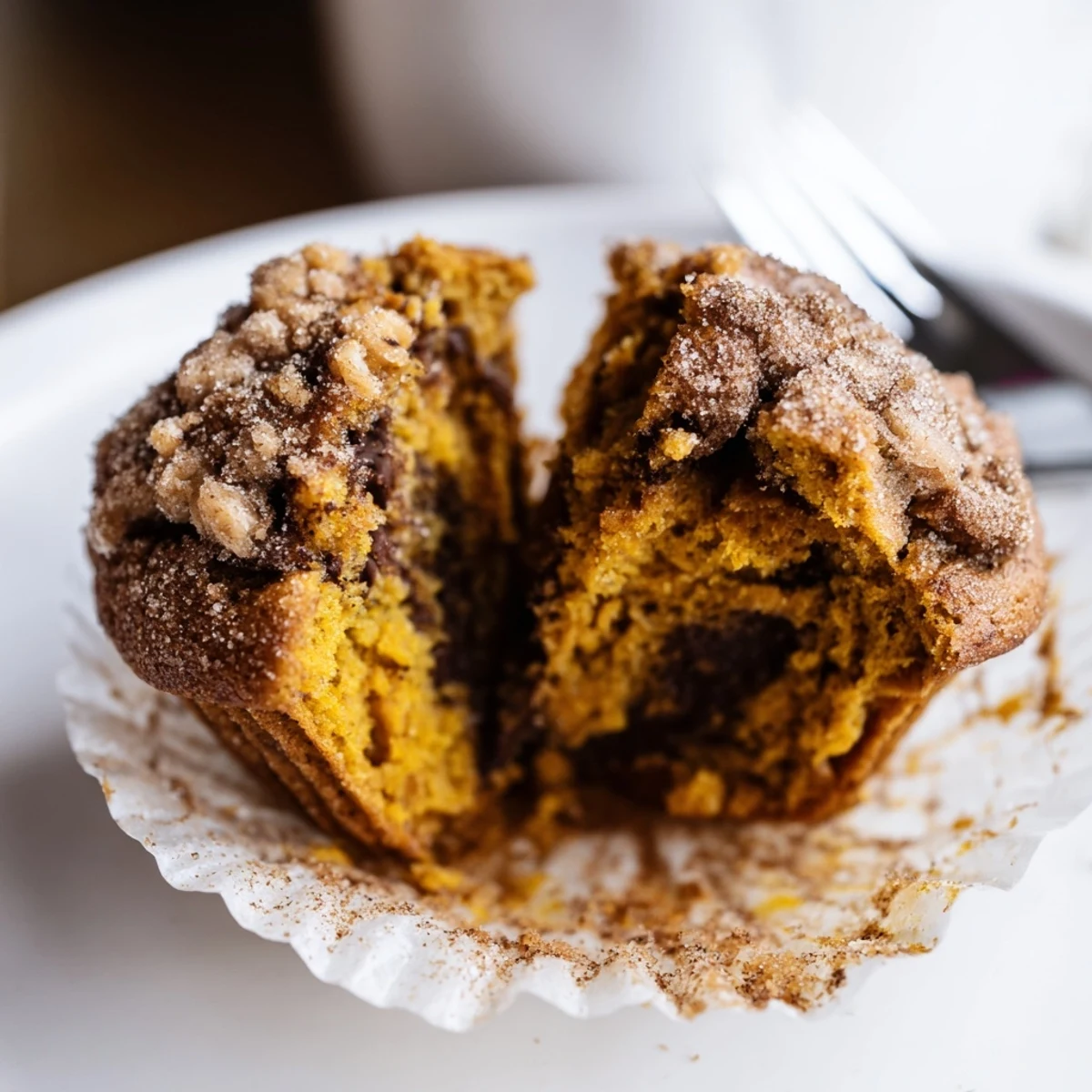 Golden Pumpkin Banana Muffins Recipe on a cooling rack, steam rising  