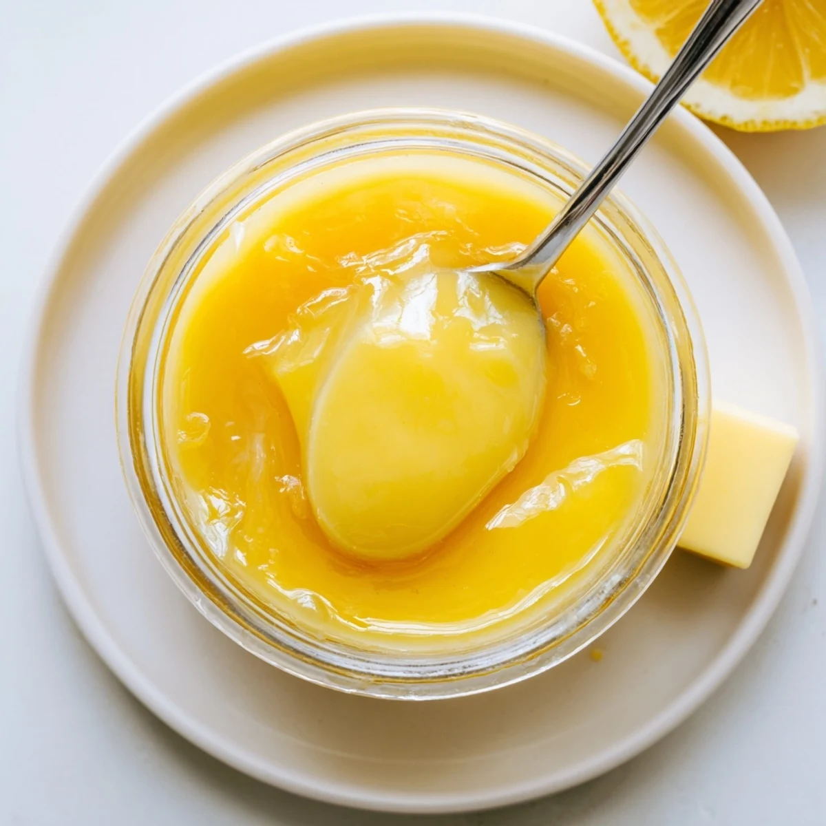 Homemade Lemon Curd Recipe whisked to silky texture, perfect for cakes