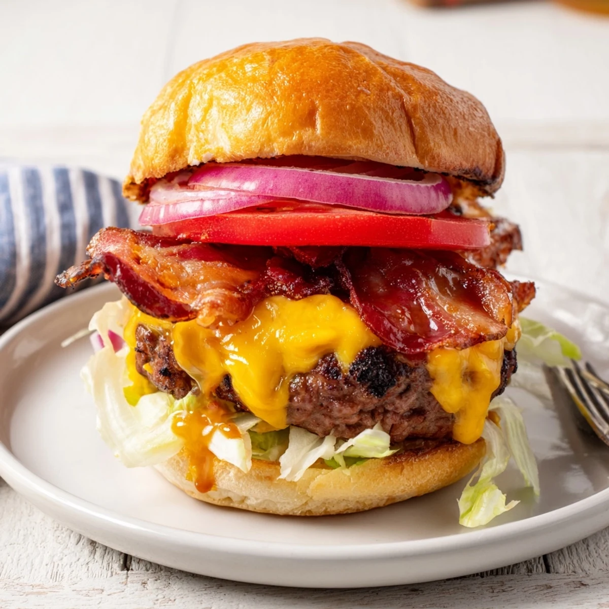 Irresistible Crack Burgers plated hot beside crisp fries and a cold beer