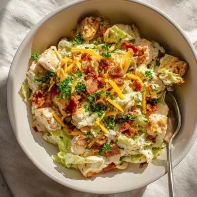 Creamy Chicken Bacon Ranch Cabbage