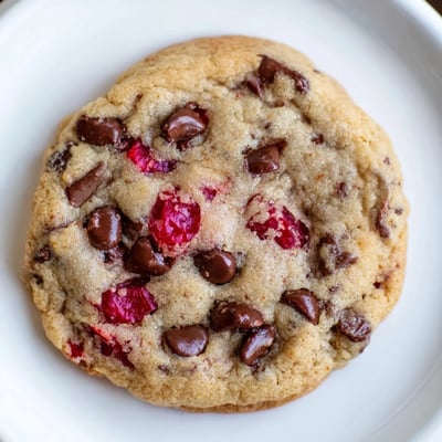 Maraschino Cherry Chocolate Chip Cookies