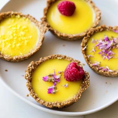 Mini Vegan Lemon Tarts