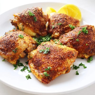 Oven Baked Chicken Thighs