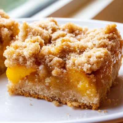 Sweet Butter Peach Bars